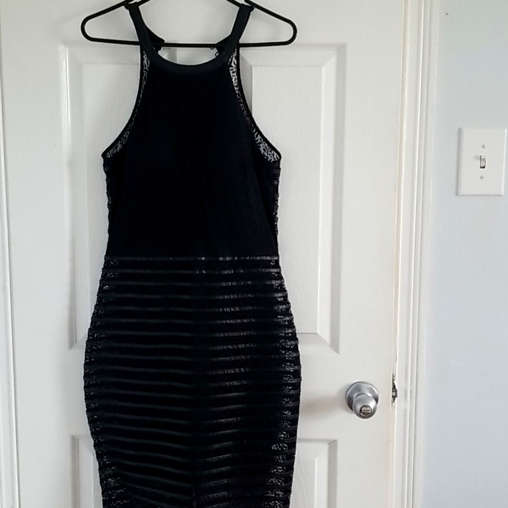 Sexy, Black Bandage Dress